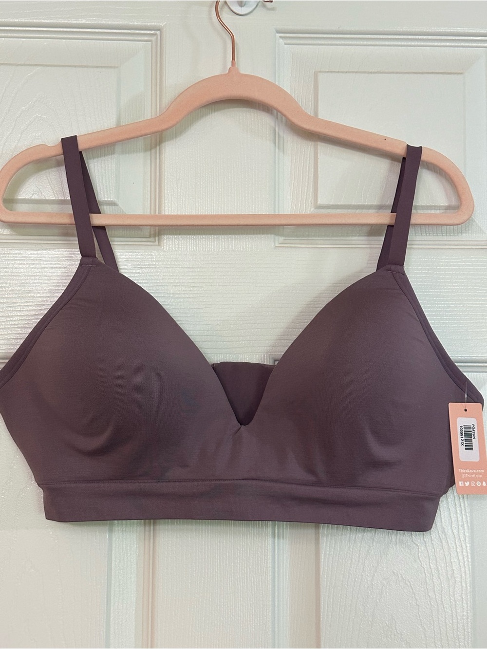 ThirdLove Wireless Bralette in Plum